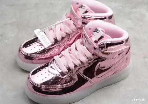 Kids Mid Nike 1 Rose WB Force Pink 314197-8300 Air 0602